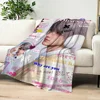Flannel and warm xavier comfort  soft Love plush blanket for Caleb sofa living room office Deepspace bedroom Sylus travel  gift 2