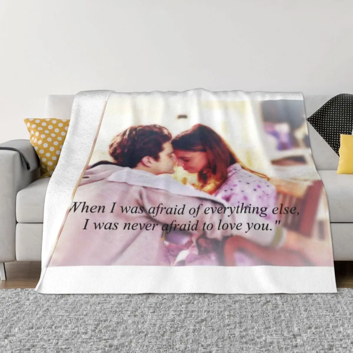 

Dawson's Creek - Pacey and Joey Throw Blanket Thin for sofa Blankets
