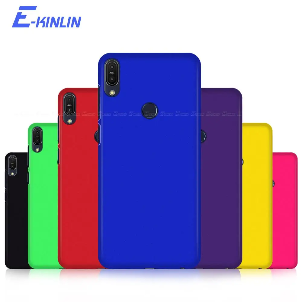 Матовая задняя крышка ПК для Asus Zenfone Max Pro Plus (M2) (M1) ZB633KL ZB632KL ZB602KL ZB601KL ZB631KL ZB630KL ZB570TL чехол для телефона