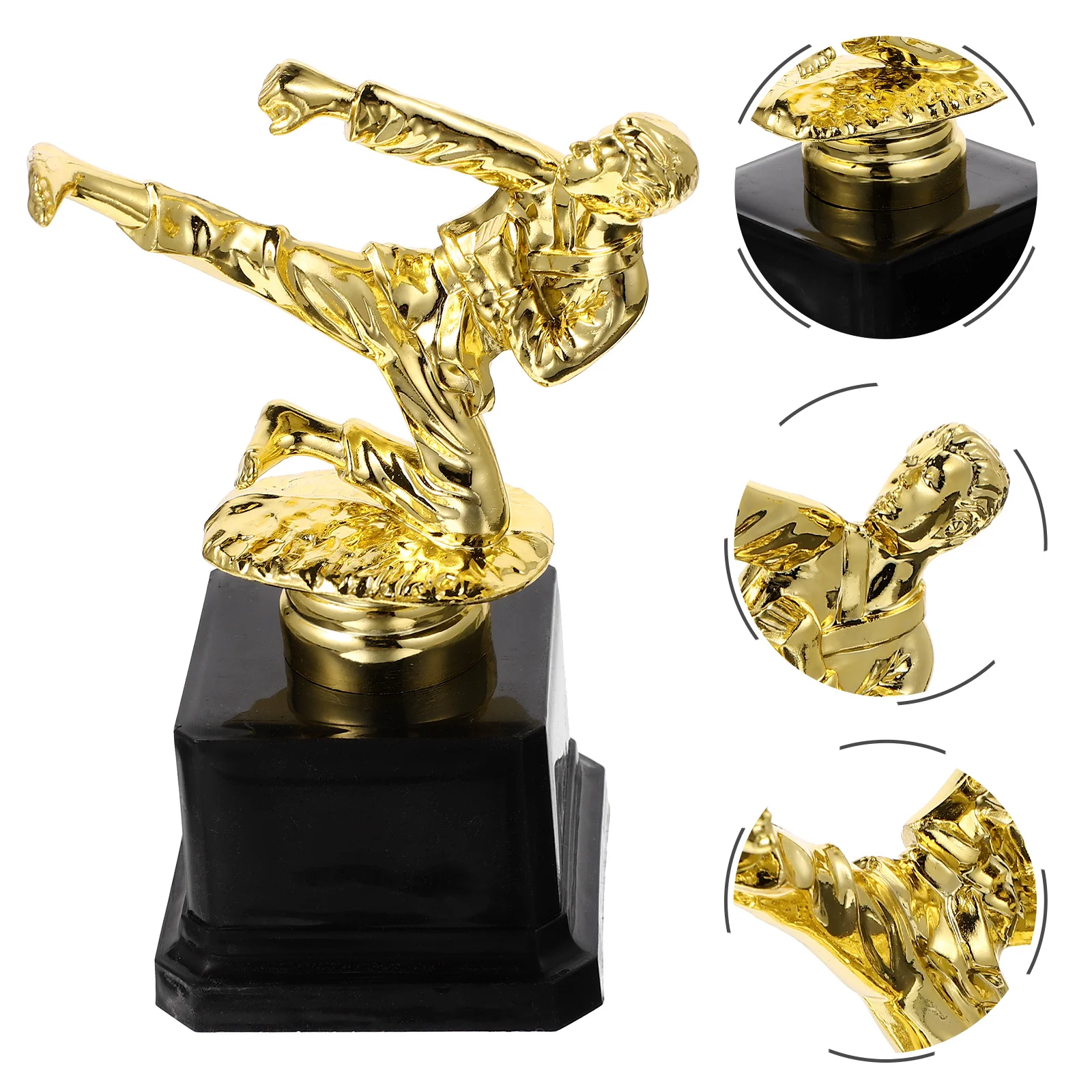 

Taekwondo Trophy Decor for School Competition Soccer Celebration Cup Ceremony Things Prize Gift The Medal Party