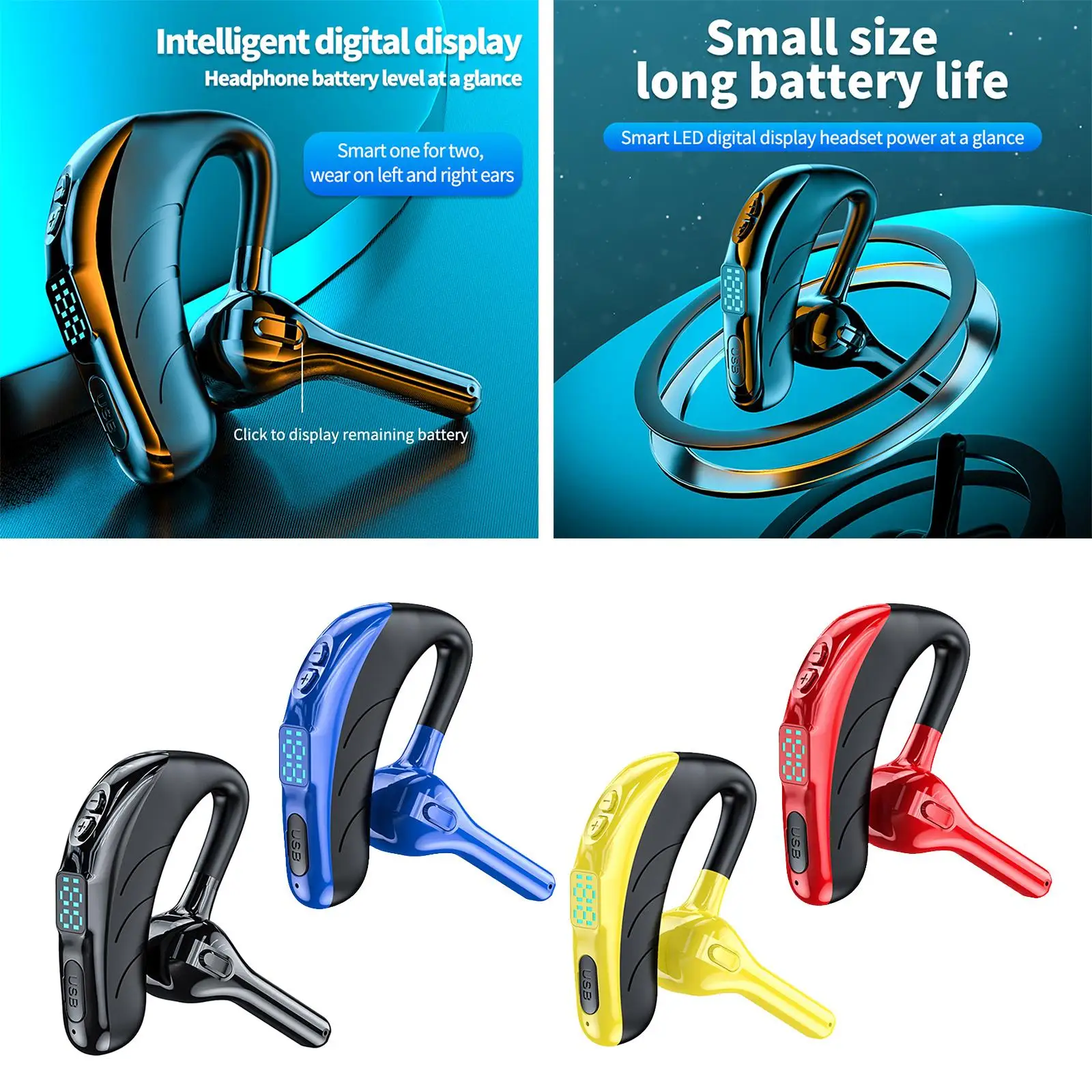 X13 Bluetooth наушники шумоподавление Hands-Free регулируемый микрофон гарнитура для