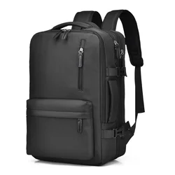Versatile Travel and Everyday Backpack with Laptop Storage (Black)