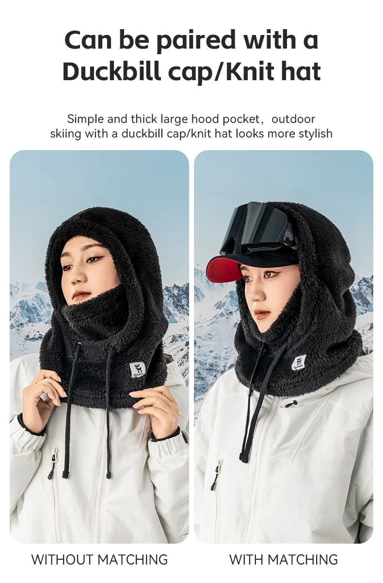 Front wear with snow gear