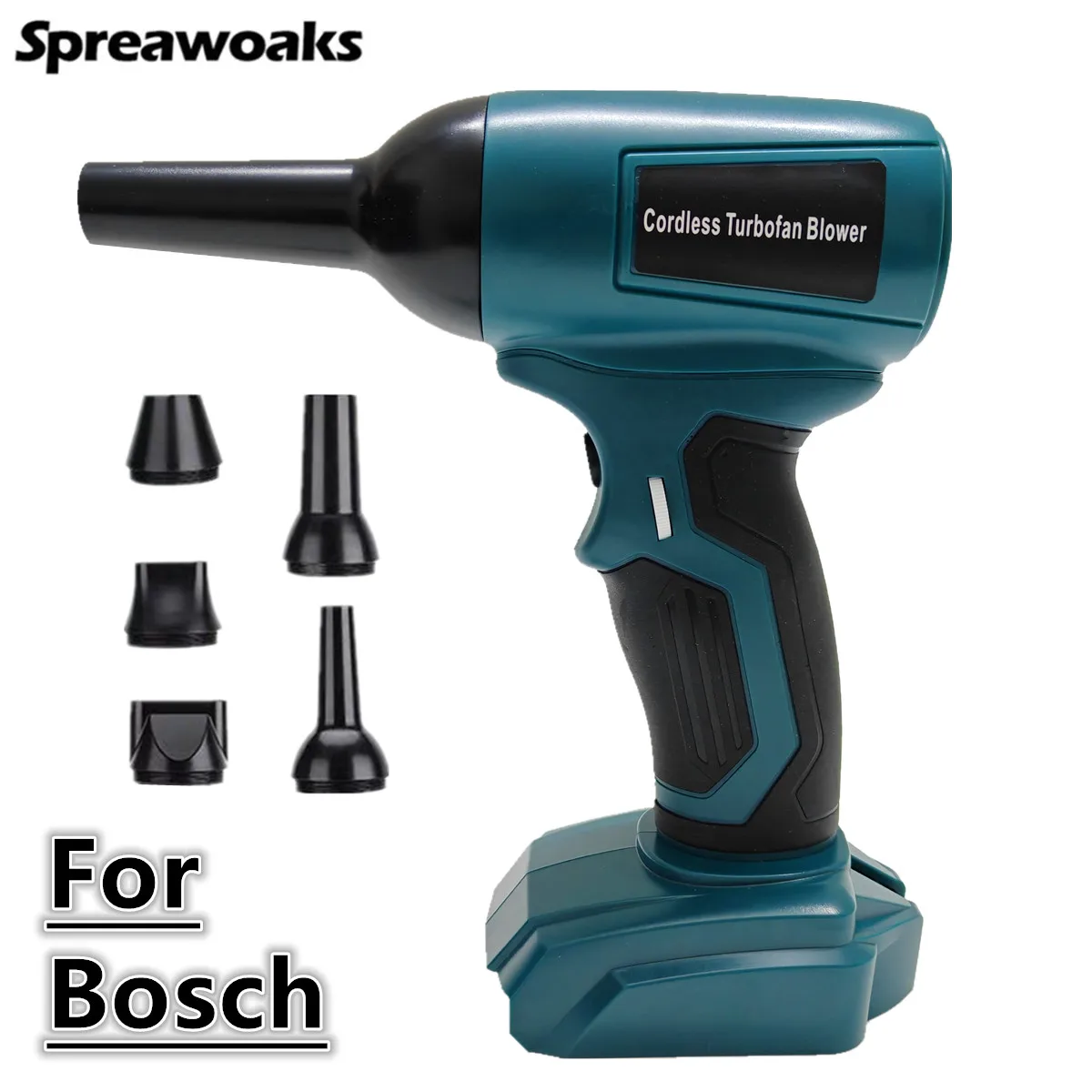 For Bosch 18V Battery Brushless Turbo Jet Fan Mini Air Duster 130000RPM Powerful Blower For Car PC Computer Keyboard Home Clean
