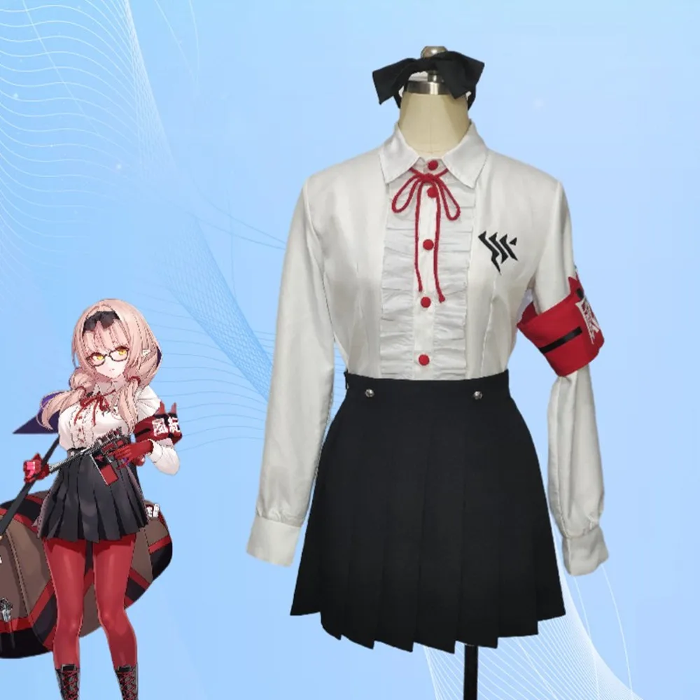 

Hot Anime Blue Archive Chinatsu Cosplay Costume Game Suit Nifty Lovely Uniform Halloween Carnival Party Role Play Clothing