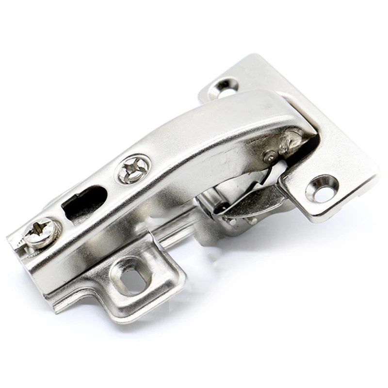 Description Picture 2 of item2pcs Blind Corner 90 Degree Kitchen Cabinet Concealed Angular Door Hinge Set Nickel-Plated Iron Hardware Cabinet Hinges