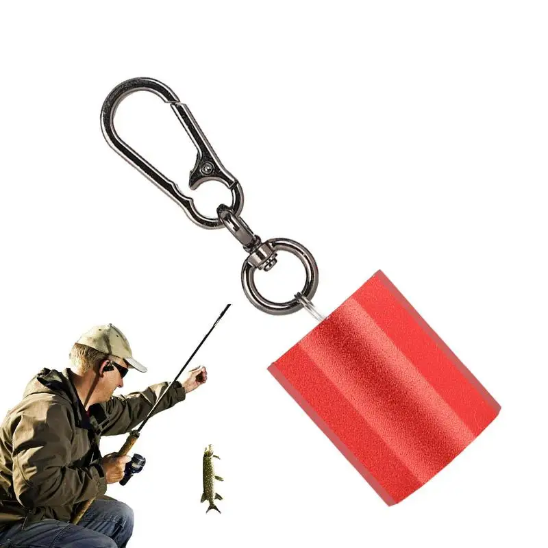 

Держатель крючка для удочки, Аксессуары для рыбалки, зажимы для удочки с карабином, носки для удочек для забрасывания