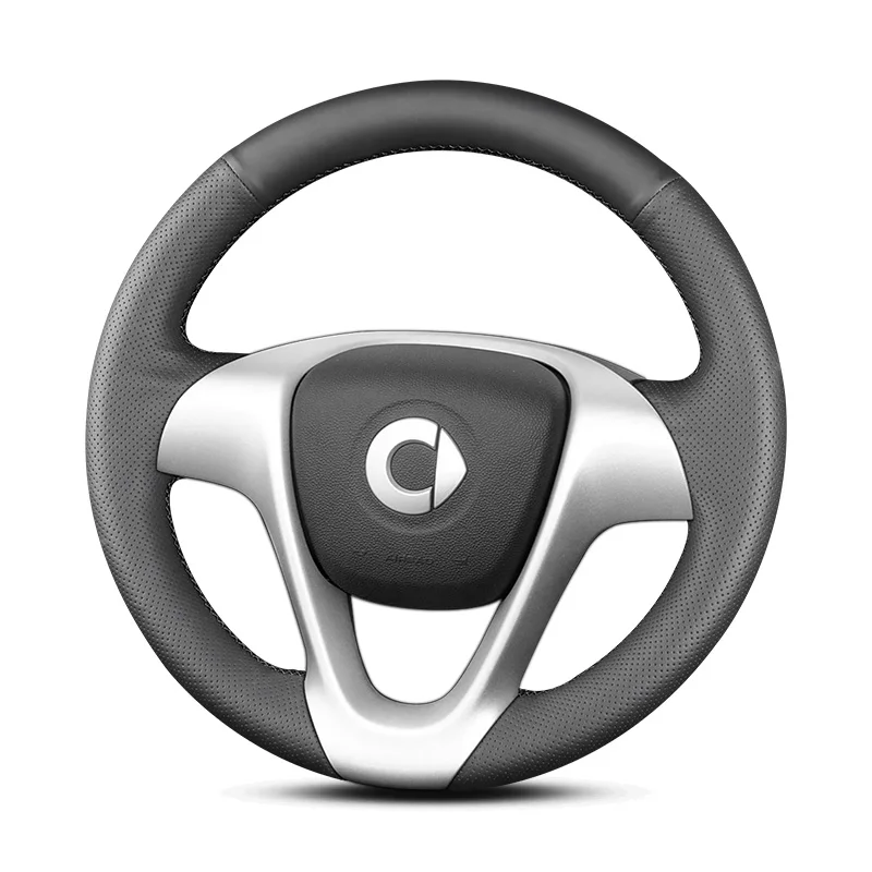 

Оплетка рулевого колеса автомобиля с ручным шитьем, 38 см