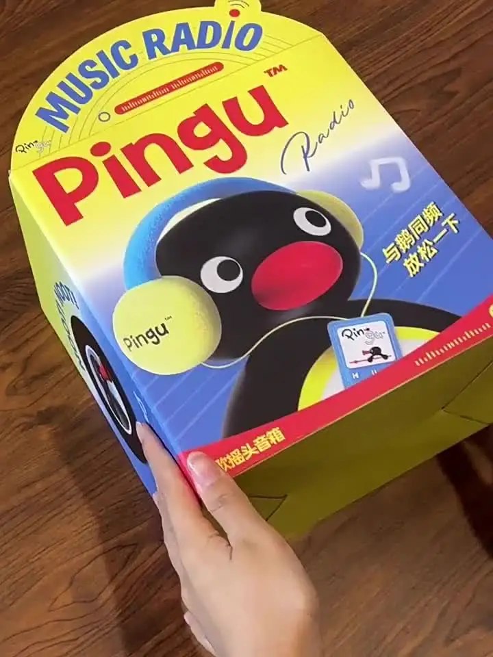 ピングー Bluetoothスピーカー Pingu Shake-Head Bluetooth Speaker Wireless - MarTUBE®︎