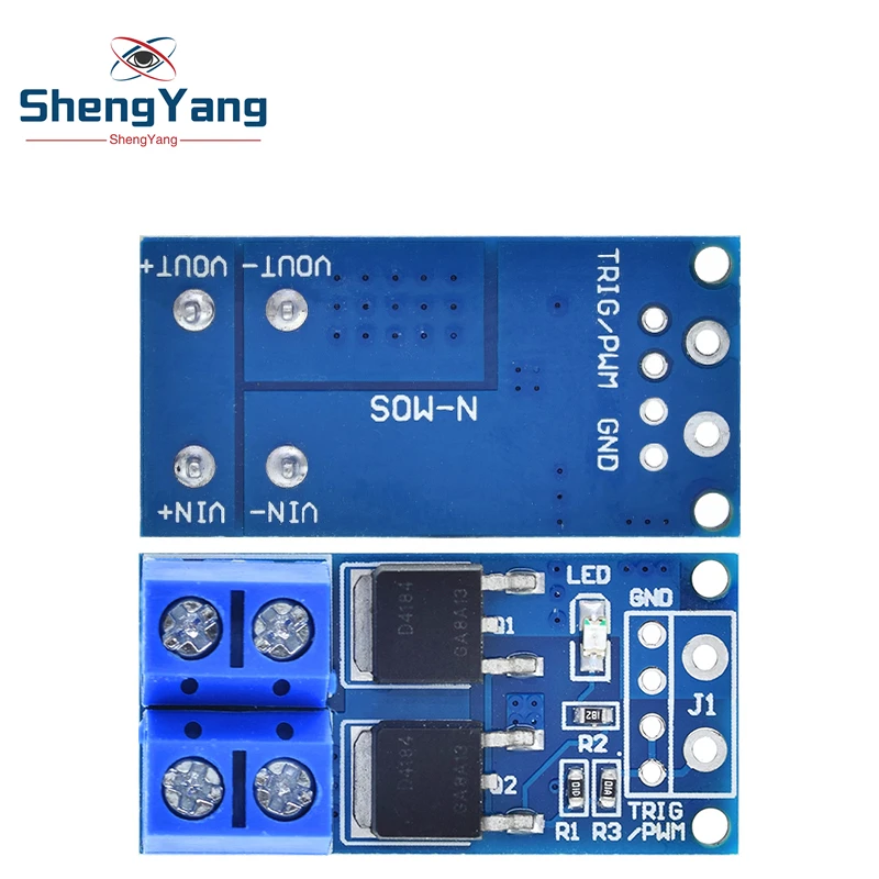 TZT 1/2/5/10PCS 15A 400W MOS FET Trigger Switch Drive Modul PWM Regler Bedienfeld für Arduino