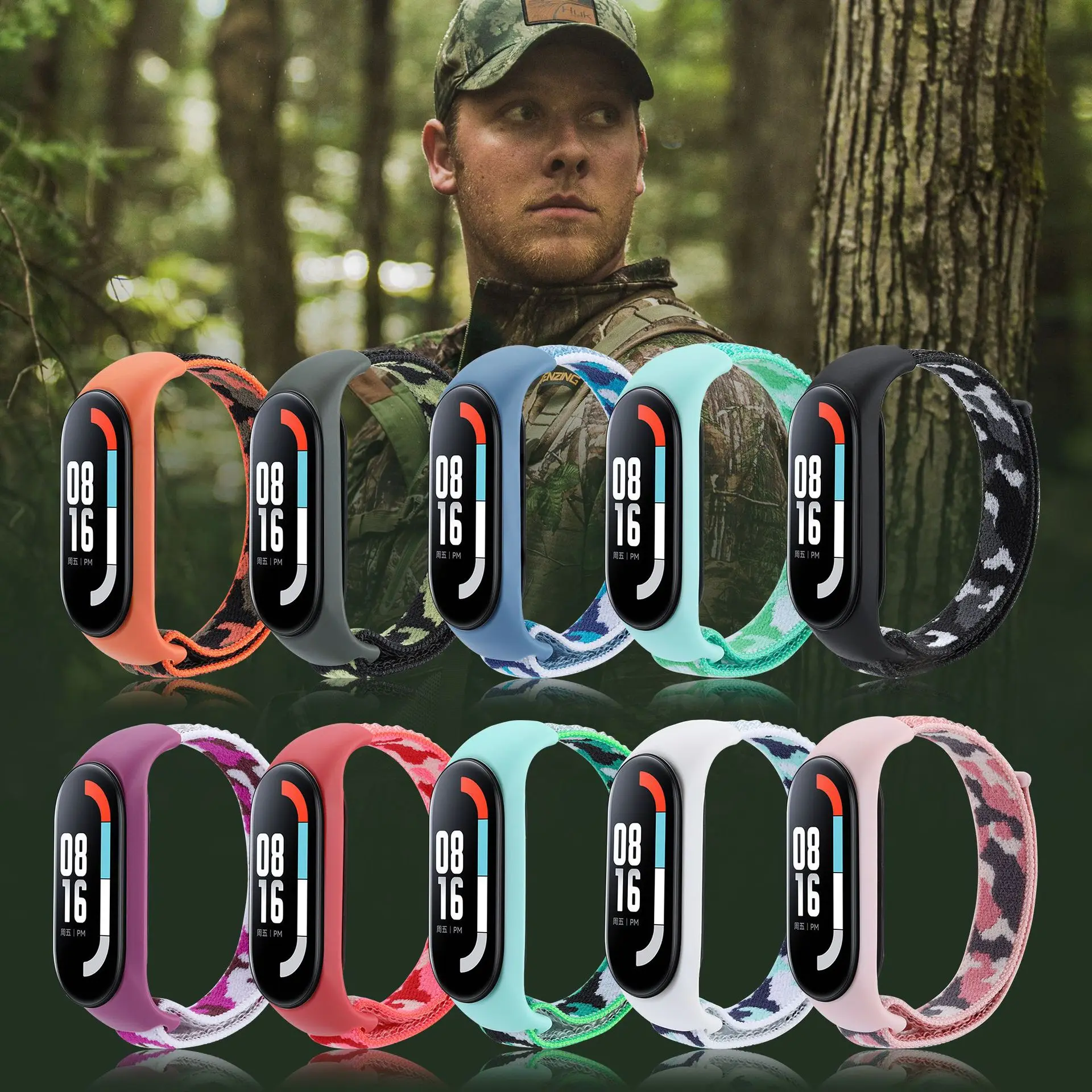 Durable Nylon Strap for Smart Watch - Sport Loop Wristband Accessory