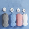 Soft Bath Sponge Body Scrub Bast Wisp Massage Brush Body Washcloth Skin Scrubber Relax Exfoliating Skincare Shower Accessories 5