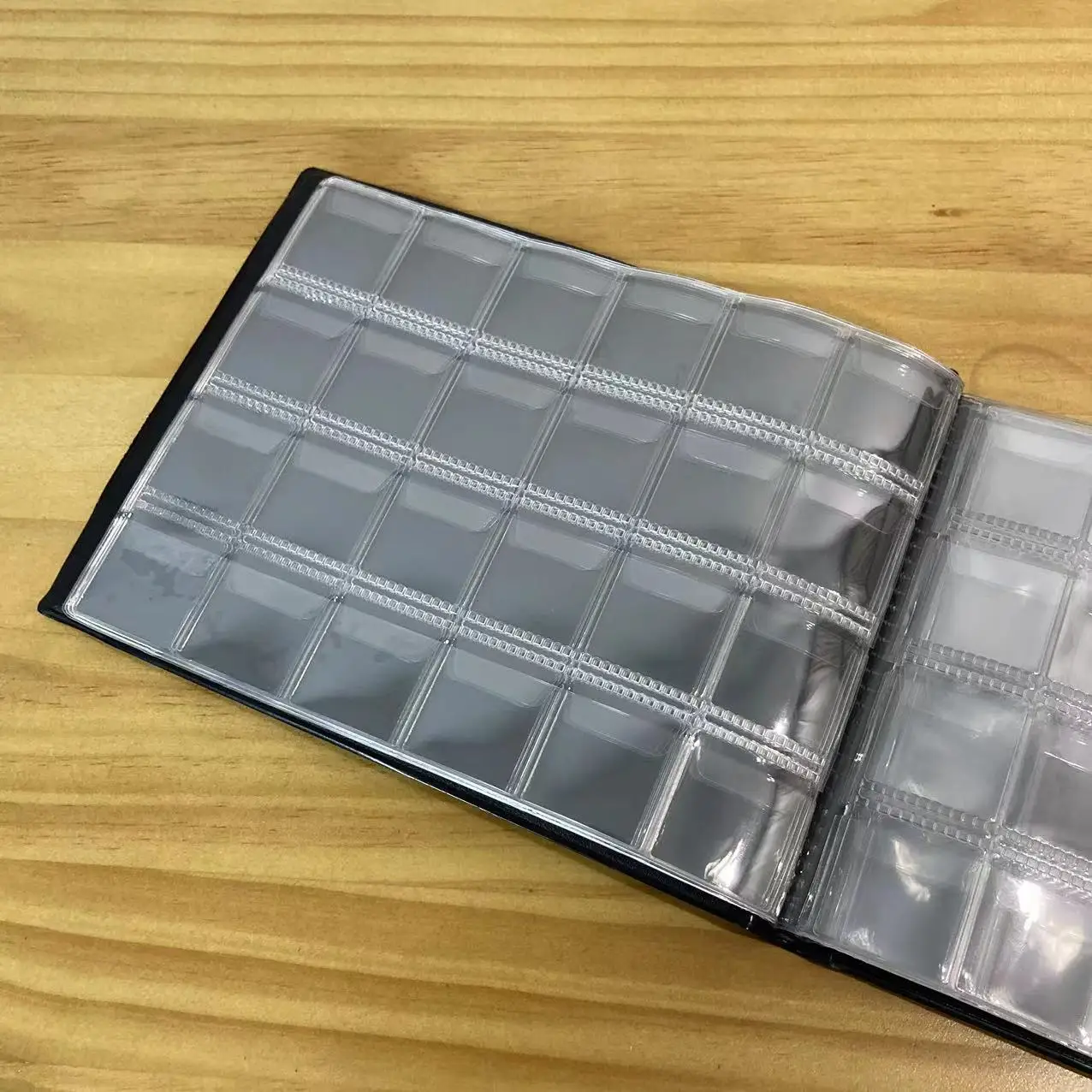 10 페이지 동전 수집 앨범 120/240 포켓 25mm 40mm 2 유로 동전 수집 도서 페니 메달 배지 달러  주최자-Freehip.co.kr