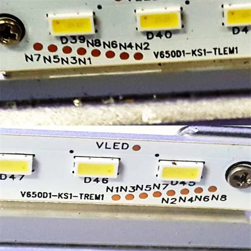 LED Ʈ Ʈ, Hisense 65K680UAD  V650D1-KS1-TLEM1, TREM1 ŰƮ , LG 65LB5200-UA  M0004H0N31 A54J0F, 4 