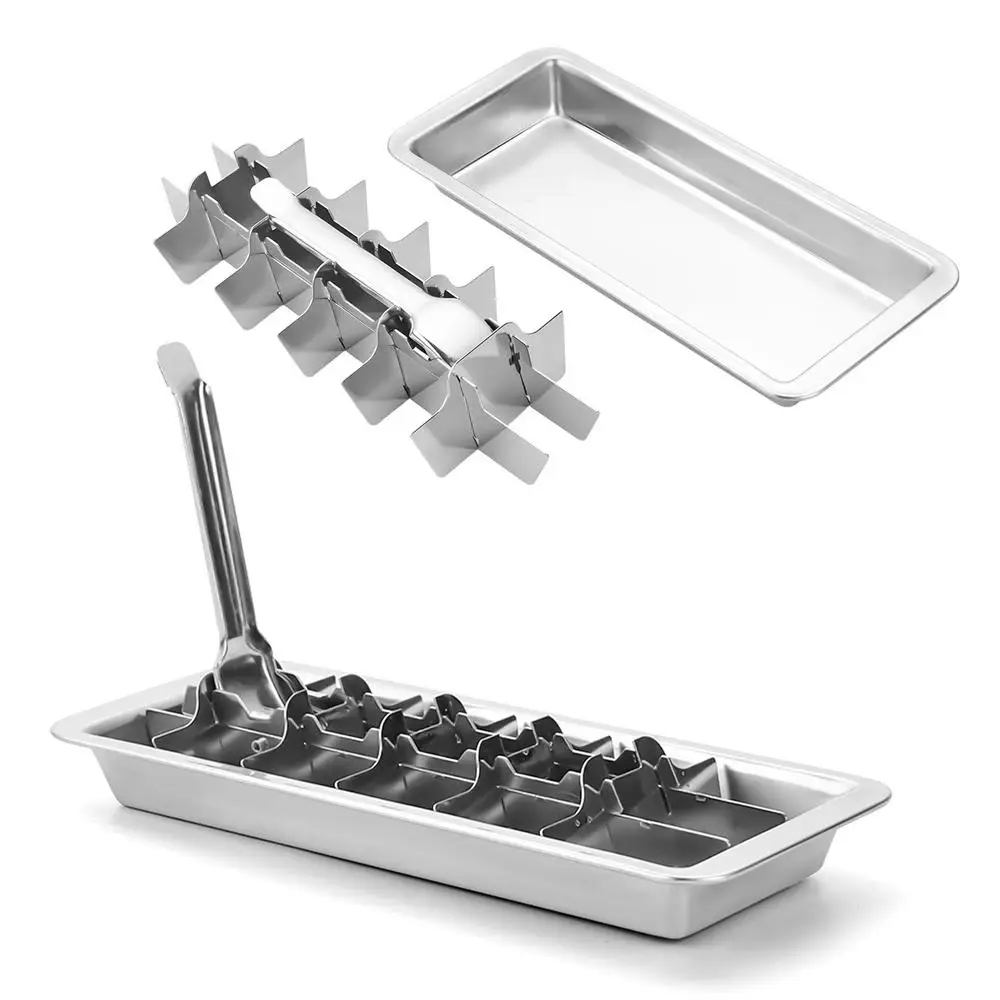 Stainless Steel Ice Cube Tray