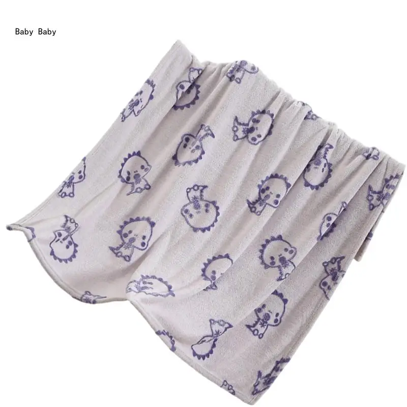 Receiving Blanket Pram Blanket Breathable Towel Pram Swaddles Wrap Baby Quilt Q81A