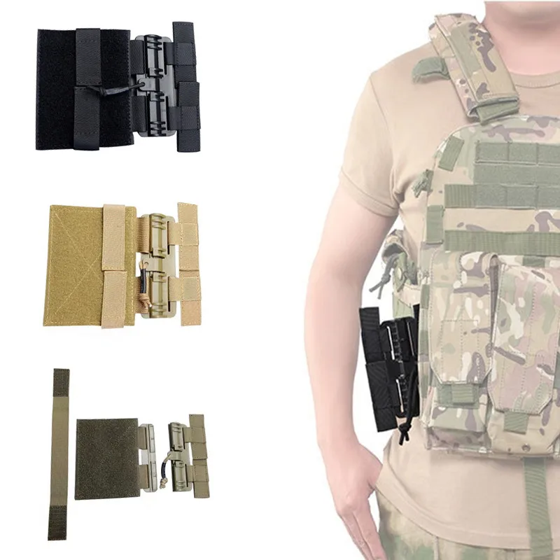 

Tactical Vest Quick Release Buckle Molle Kit Universal Airsoft Vest Quick Removal Molle Buckle Set Hunting Accessories