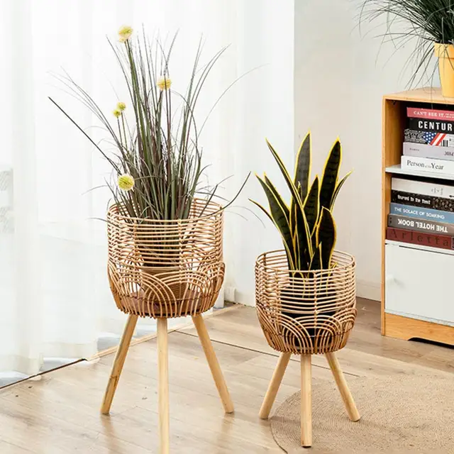 Virágállvány Jó Tartó Rakomány Csapágy Időjárás-Ellenálló Növény Polc Magas Láb, Szabadon Álló Bonsai Rack Nappali Ellátás - Image 4