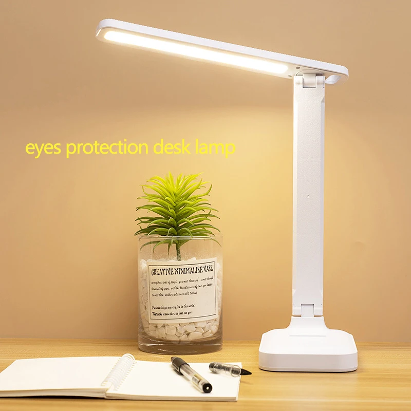 LED Book Light Touch Folding Table Lamp Bedside Reading Eye Protection USB Charging Night Light Reading Books For Room