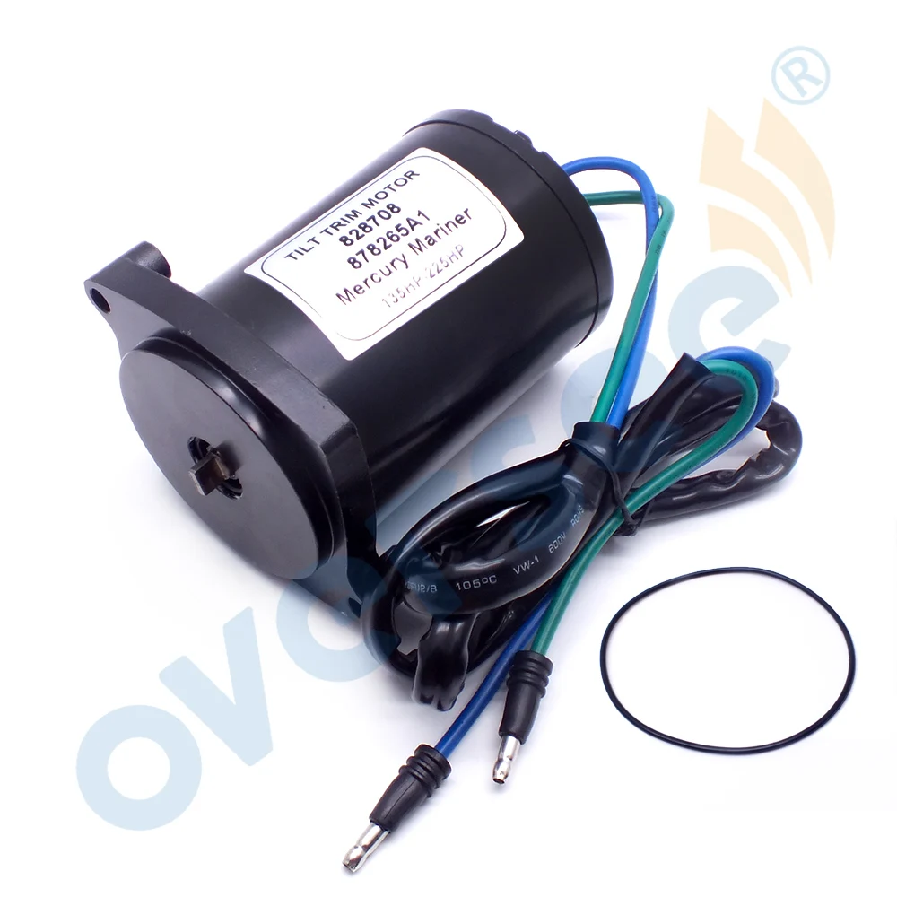 3e5 77180 tilt trim motor for tohatsu outboard motor 4t 40 50hp 12 volt md40b md50b 3e5 77180 0 3z5 77180 0 3z5 77180 828708 Tilt Trim Motor For Mercury Marine Outboard Motor 105HP to 300HP ;878265A1, 878265A4, 8M0031551, 8M0060140