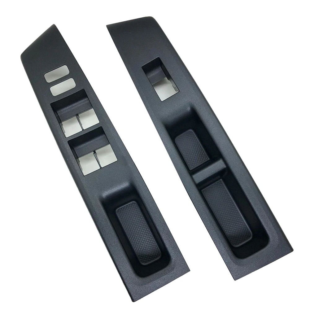 

2Pcs Black Plastic Front Armrest Upper Panel RH LH Set 74232-52570-C0 74231-52630-C0 For Toyota Vitz 10-14 Interior Door Panels