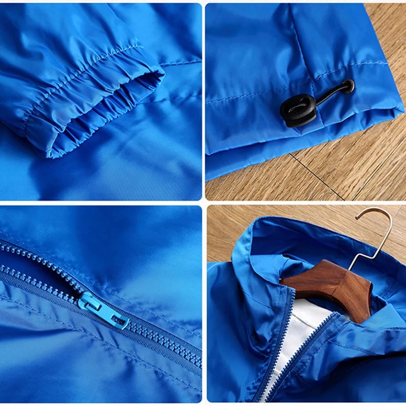 Hoodies Jacket For Men's Windbreaker Couple Autumn Jackets Loose Casual Coat Customized Hoodie Men Clothing Plus Size 6XL 7XL