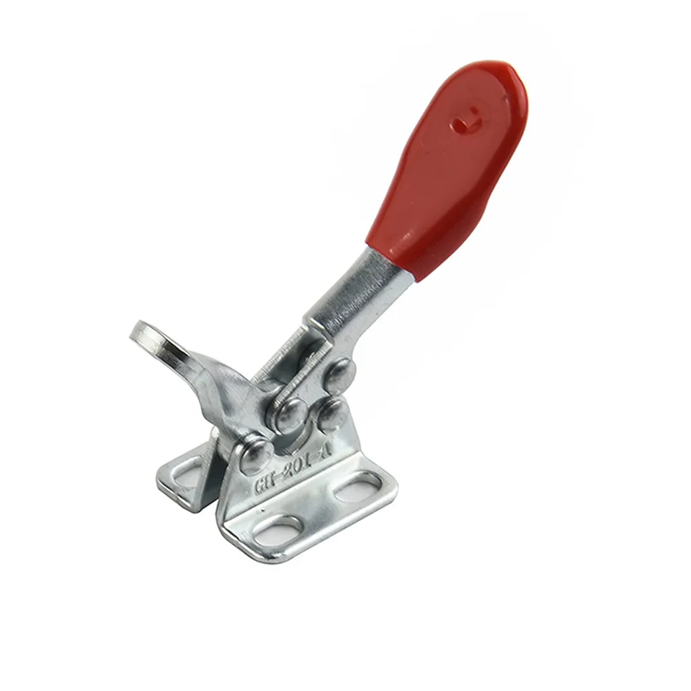 

10Pcs/Set GH-201A 27kg Toggle Clamp Quick Release Vertical/Horizontal Type Clamps U-shaped Bar Hand Tool For Woodworking