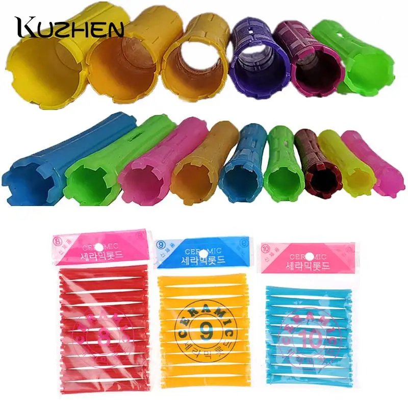 1set Heatless Hair Care Hair Curler Roller Grip Hairdressing DIY Tools Styling Roller Curlers Styling Home Use Rollers