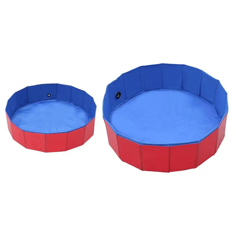 

Dog Swimming Pool Foldable Pet Paddling Pool Pet Bath Collapsible Dog Pool Indoor Outdoor Bath Tubs For Puppy Kittens Kids