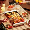 Bear 220V Electric Grill 1600W Electric Household Multifunction Grill Pan Non-stick Frying Pan Grill Pan Plancha Cocina 2