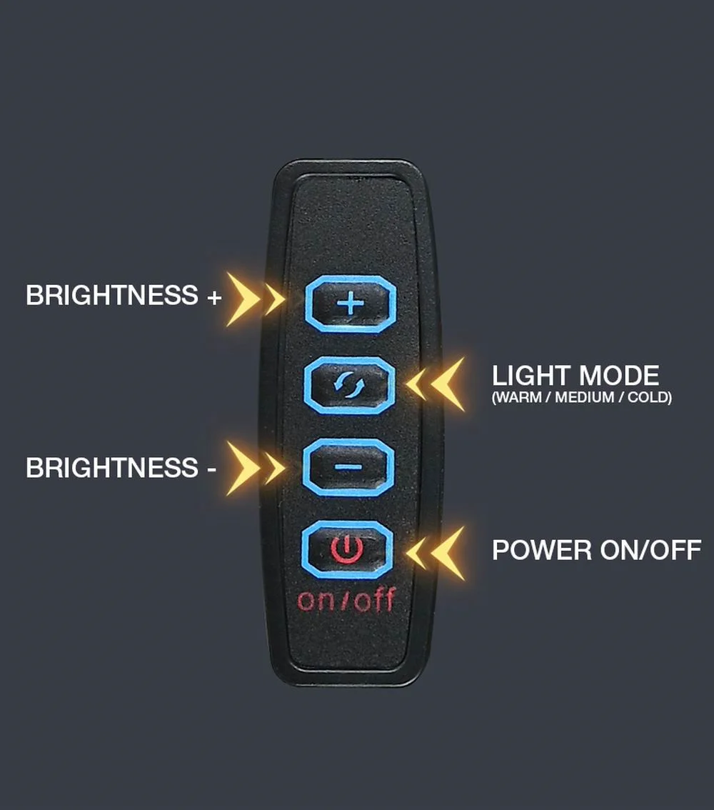 High Power Video LED Light Panel, Iluminação