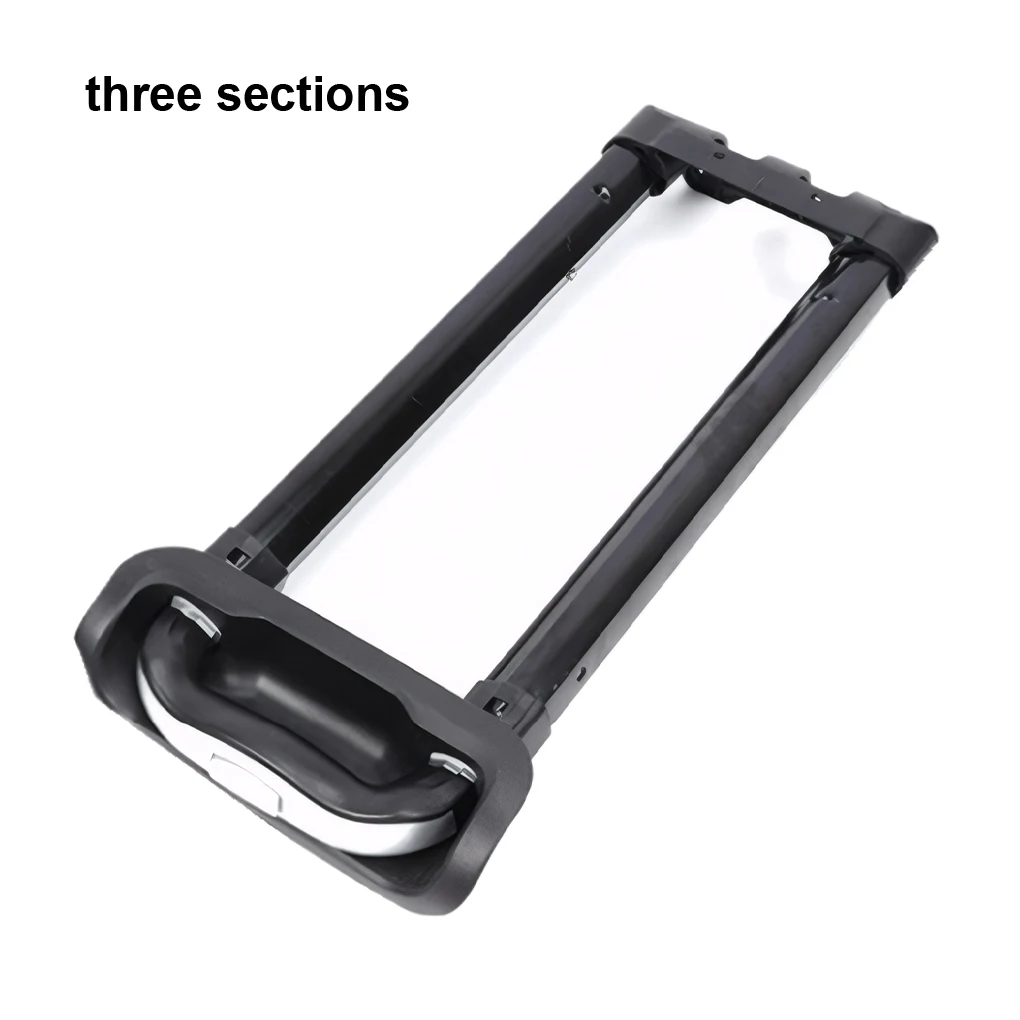 Poignée De Valise De Rechange - Plastique Et Métal - 22,5 Cm - Noir - Pour Bagage, Boîte à Outils
