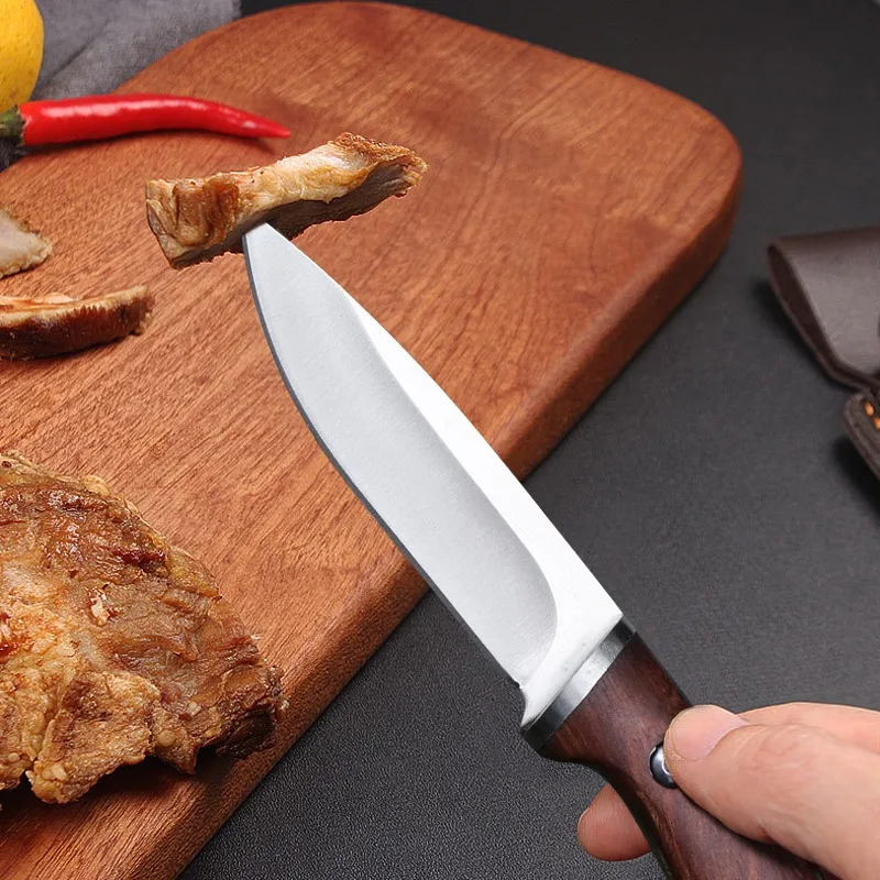 Kitchen Knife Meat Cleaver Stainless Steel Hand Cutlery