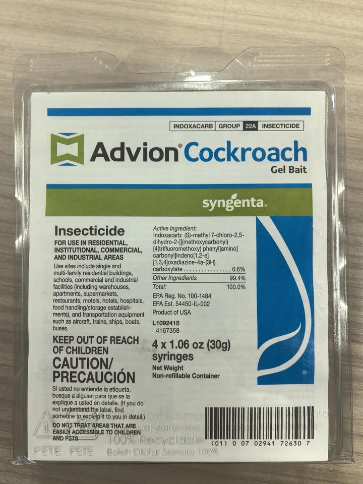 Advion Cockroach Gel Bait for Effective Pest Control