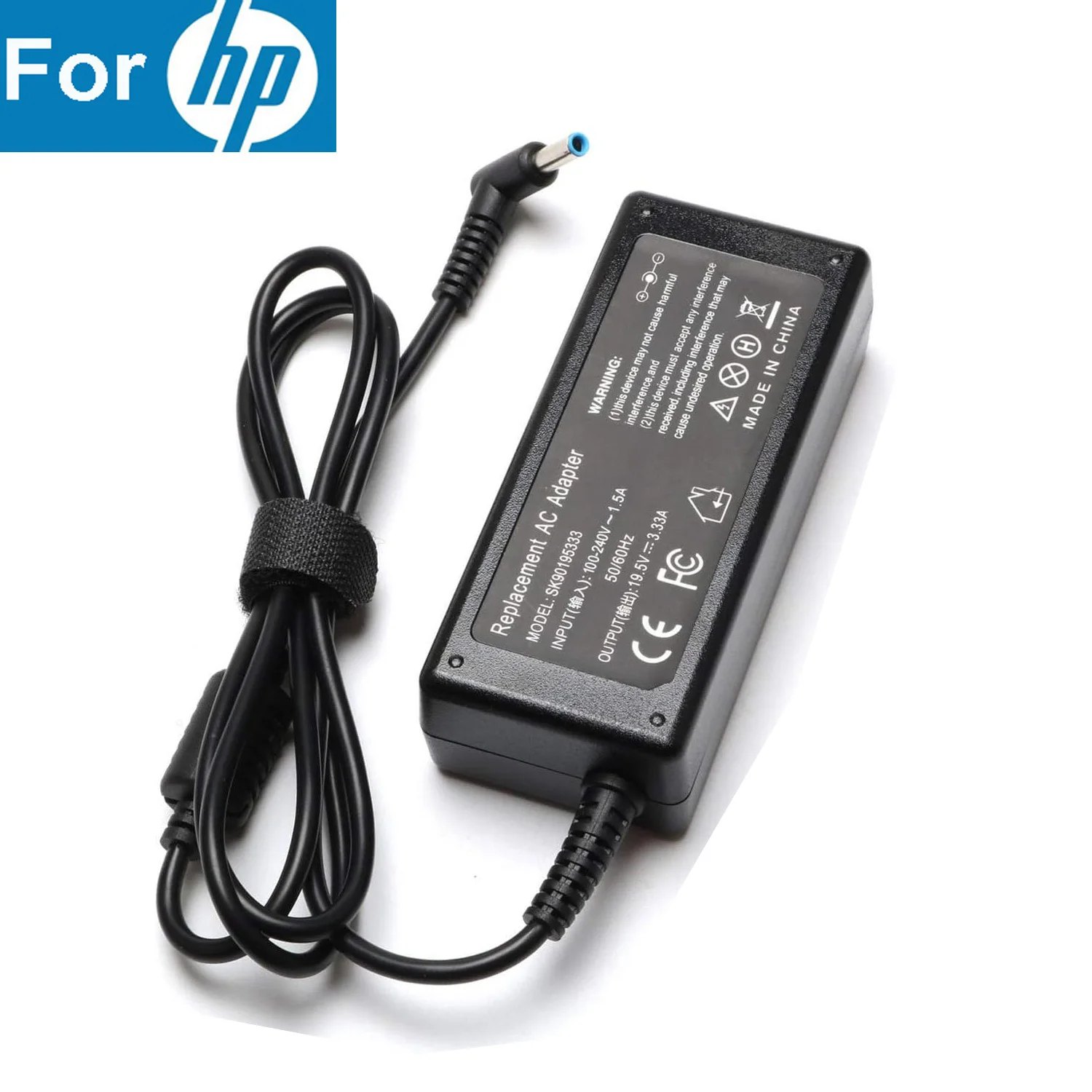 Adaptador de Alimentação Portátil 65w para hp Probook 430 440 450 455 470 g5 Novo