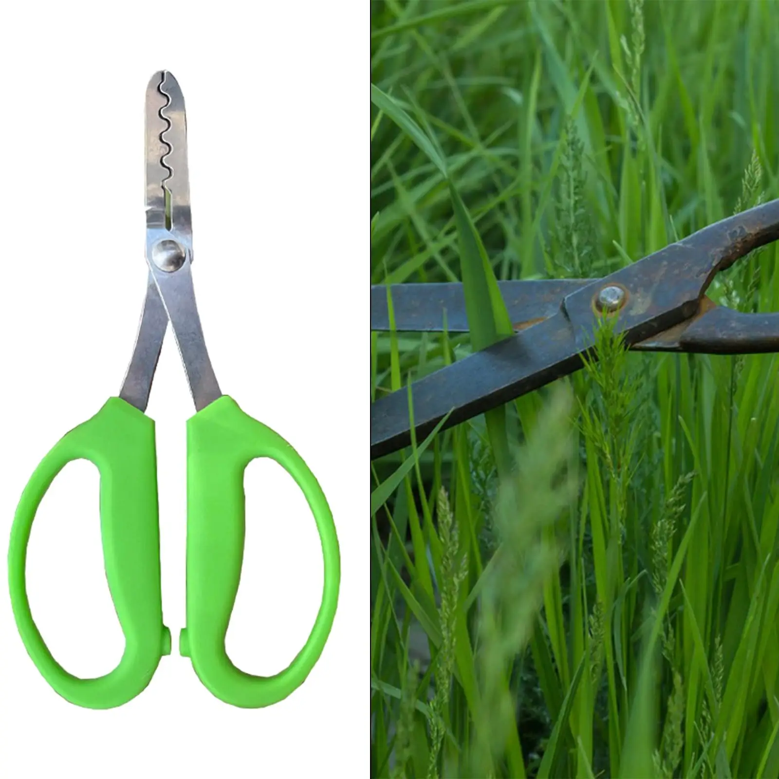 Hand Weeder Gardening Scissors with Jaws Labor Saving Length 17cm Durable Manual Weed Puller Remover for Gardening Enthusiasts