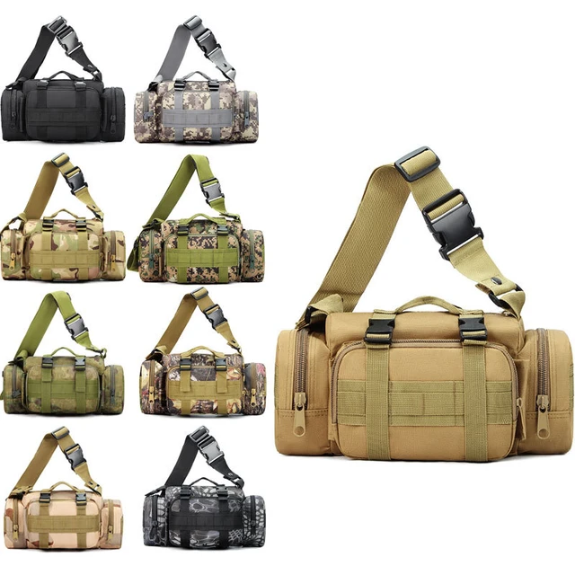 Camping Military Tactical Waist Bag Men Waterproof 3P Fishing Chest Bags  For Outdoor Hiking Hunting Trekking Rucksacks - AliExpress