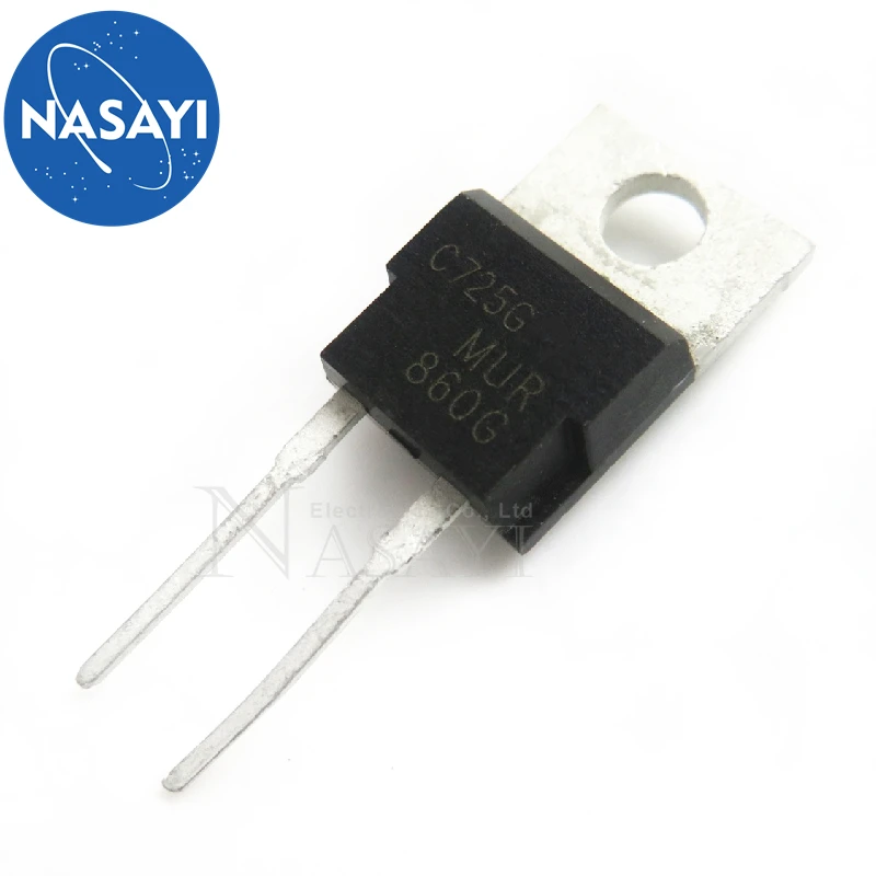 

5 шт. MUR860G MUR860 TO-220-2