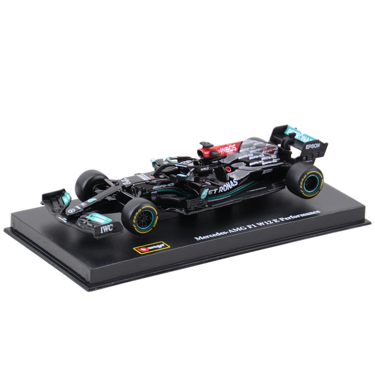 Bburago 1:43 Mercedes AMG 2022 W13 W12 W10 E Lewis Hamilton Static Simulation Diecast Alloy Model F1 Racing Formula Car