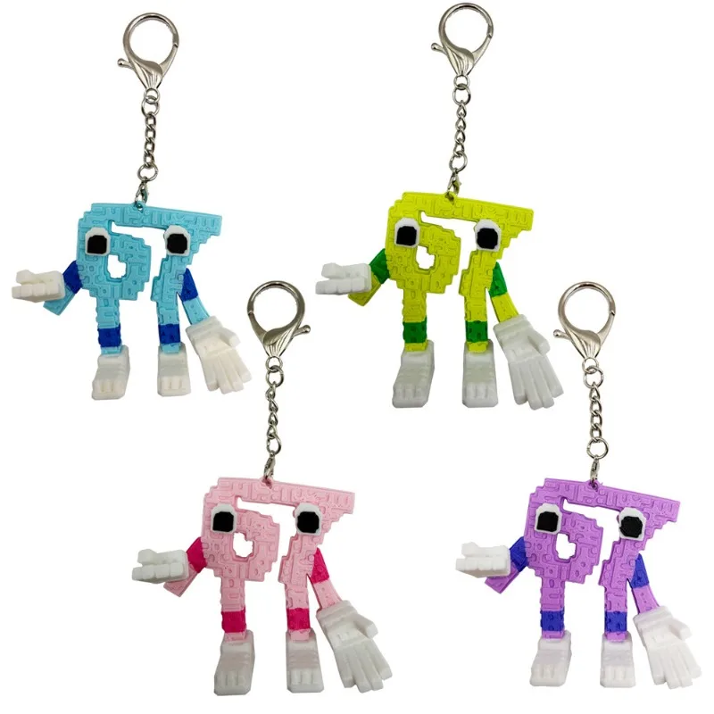 3D Printed Stealing Catch Brain Rot Anime Keychain Bag Charm Car Key ...