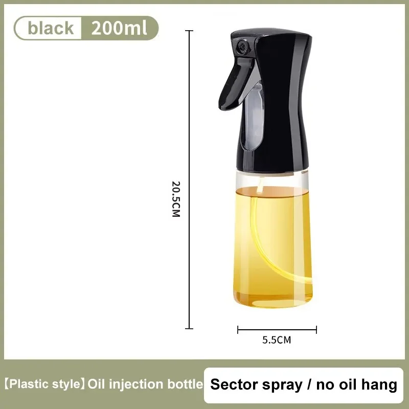 200/300 ml Mutfak Yağı Şişesi Pişirme Spreyi Zeytin Şişesi Spor Barbekü Sprey BARBEKÜ Pişirme Mutfak Pişirme Zeytinyağı Spreyi