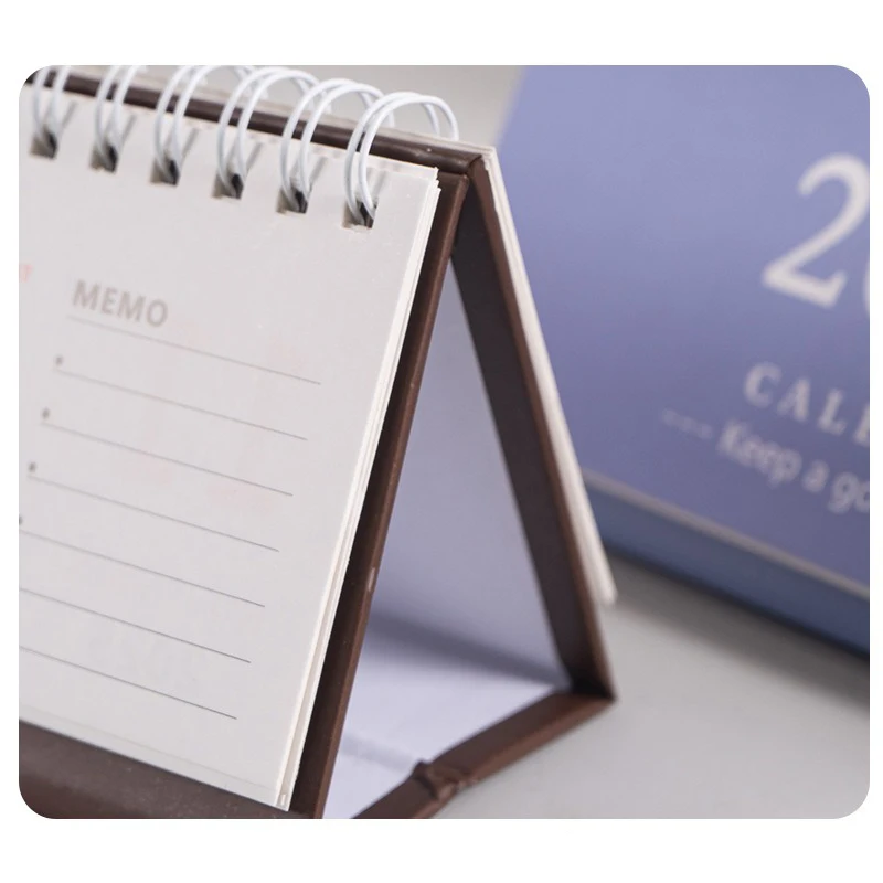 2026 Mini Desk Calendar Desktop Notepad Ornament Cute Simple Calendar,Christmas New Year Gift, Daily Planner Table Calendar