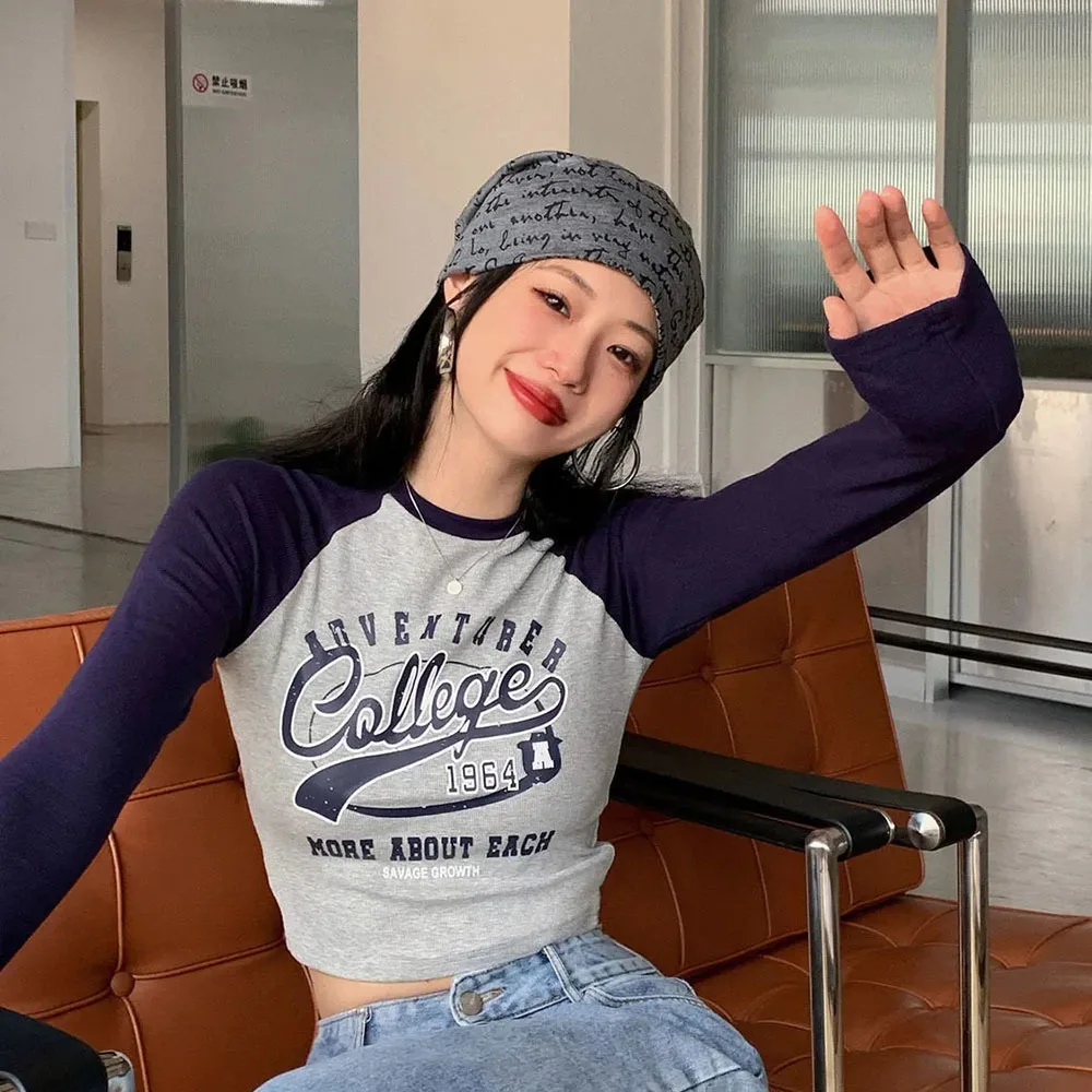 T-shirt Women Long-sleeve 2022 Trend Spring New Korean