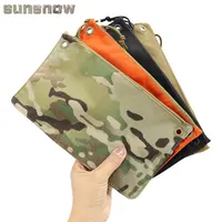 Tactical Portable Stationery Pen Bag Outdoor EDC Tool Storage Pouch Commuter Coin Wallet 1