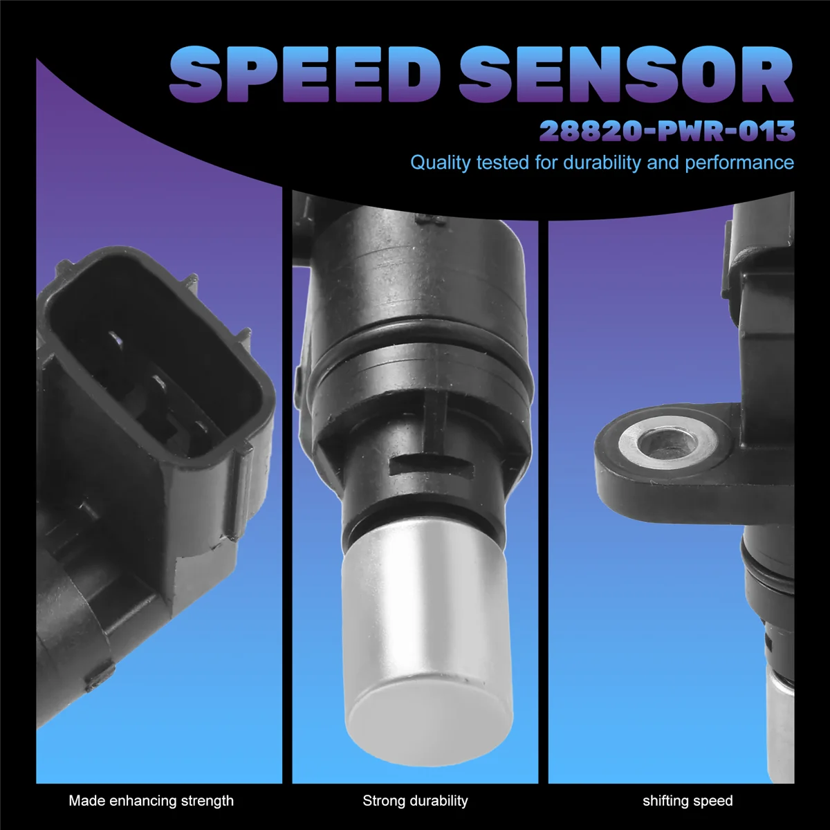 Auto Trans Output Speed Speed Sensor for HONDA Accord Civic CR-V FR-V Jazz 28820-PWR-013 28820PWR013 auto speed sensor