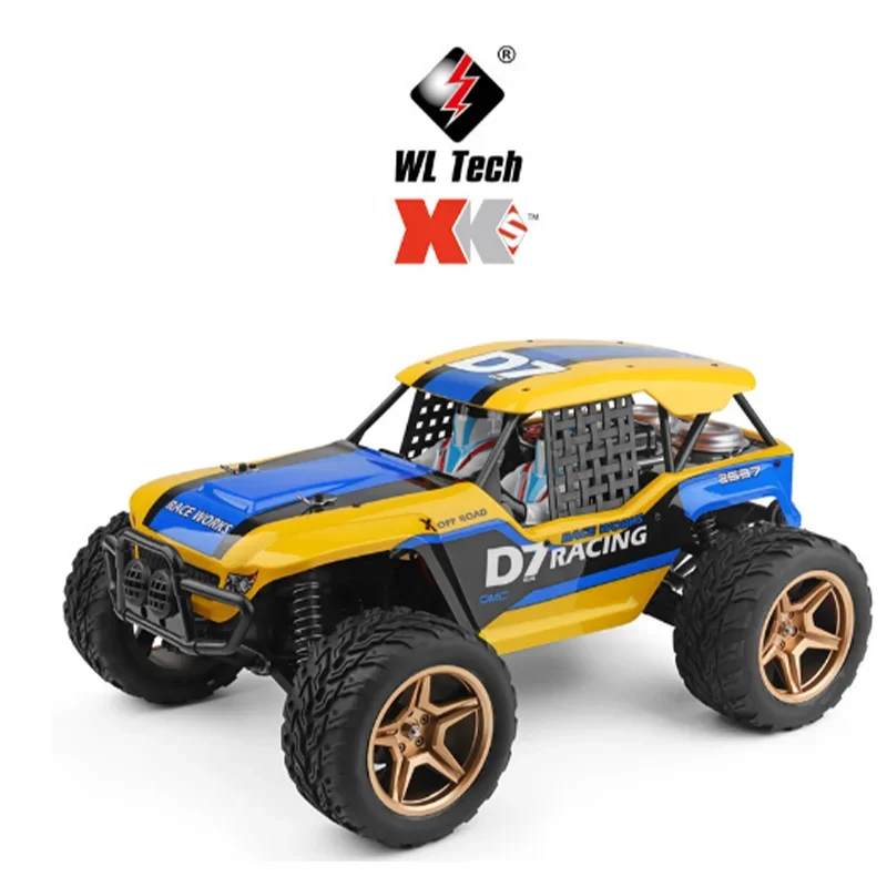 

Wl12402-a Electric Remote Control 1:12 Four-drive Desert Off-road High-speed Car Independent Suspension Of Children's Toys