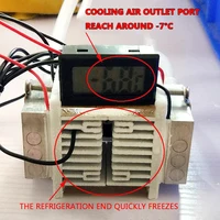 Puce de réfrigération à semi-conducteur haute puissance, refroidisseur de réfrigérateur bricolage, équipement de refroidissement, 12V 3
