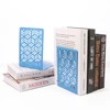 2 Pcs Streaks Hollow Book Ends Heavy Book Iron Stand Shelf for Shelves Duty Bookend Book rack Stand Iron Home Desk Stationery 5