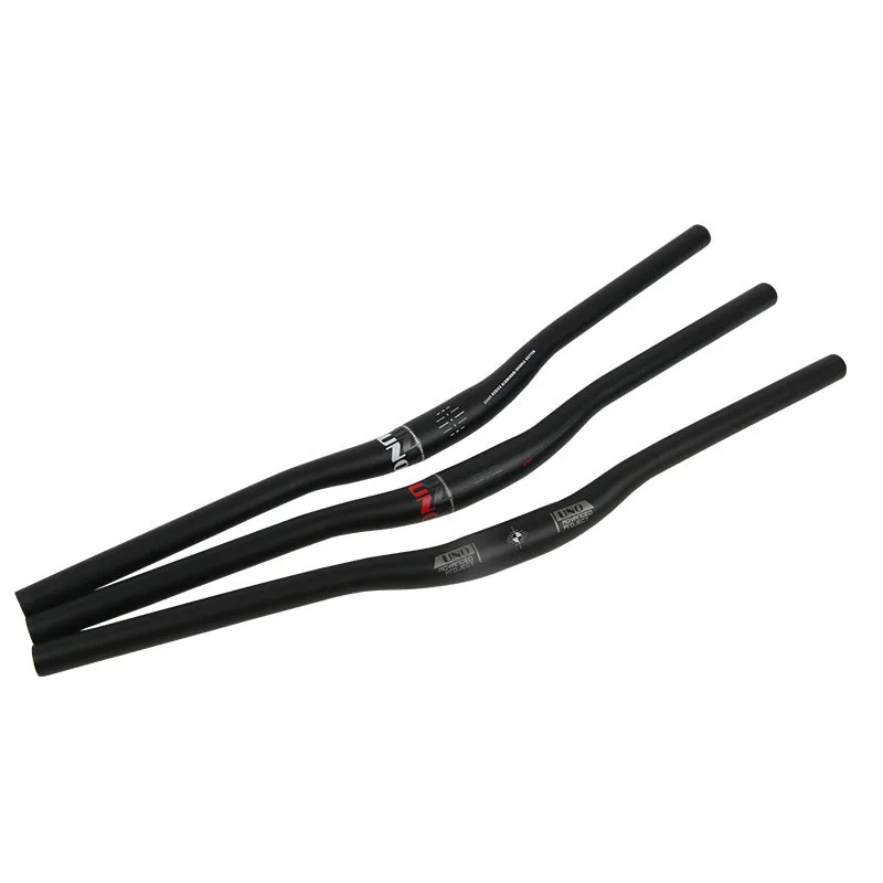 

UNO bicycle handlebar Aluminum Alloy mountain bike handlebar flat / rise 680/700mm MTB swallow one-shaped 31.8mm