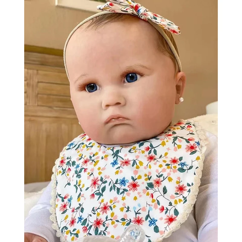 

63CM High Quality Realistic Babies Doll CHARLOTTE Baby Reborn Toddler Popular Girl Doll Soft Cuddle Body